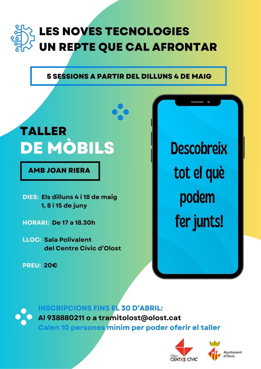 Taller de mòbils a Olost